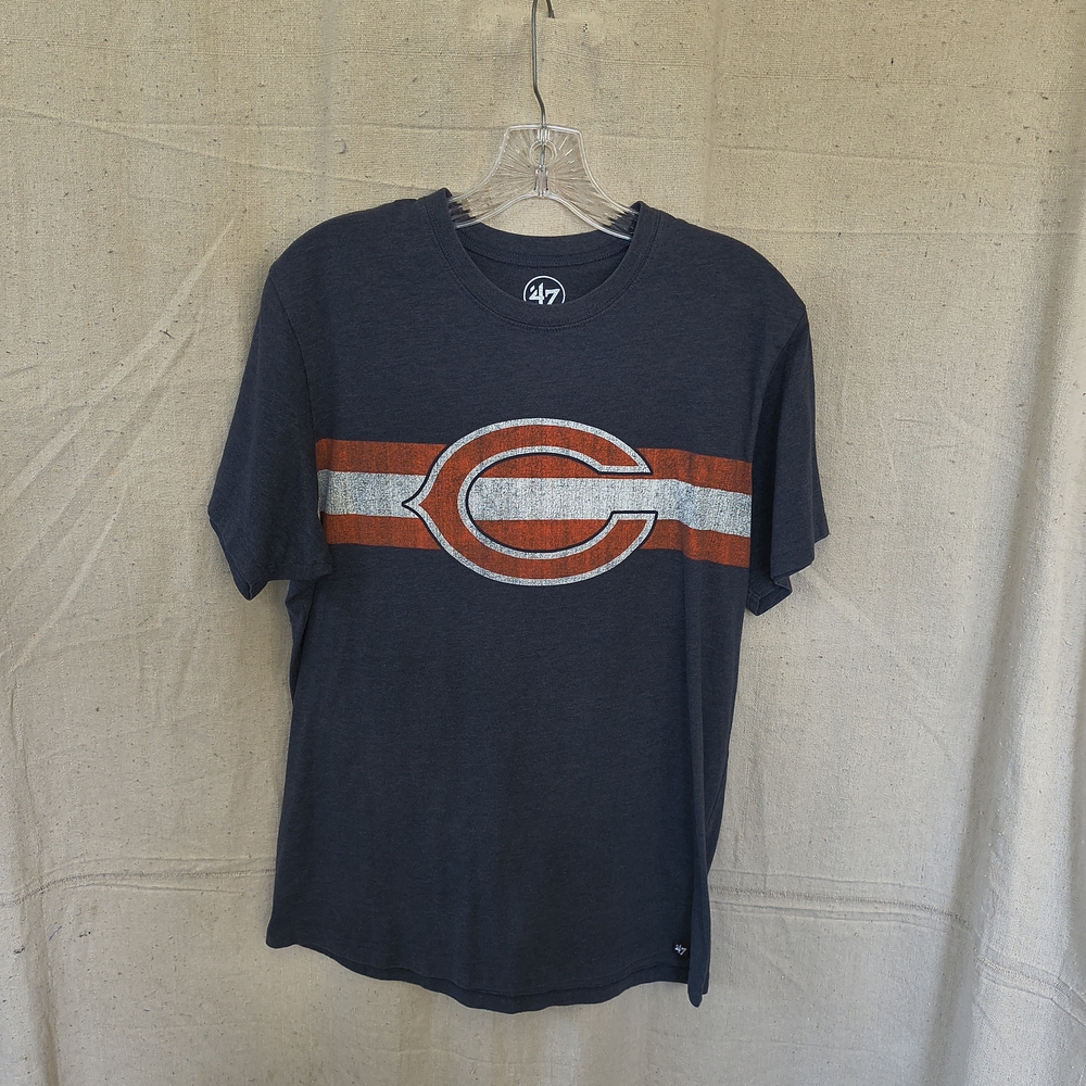 47 Sports Apparel Men's Size Medium Chicago Cubs Navy T-Shirt